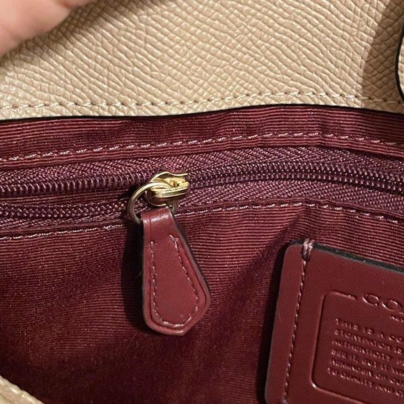 Coach Lillie Carryall With Daisy Applique - Picture 13 of 16